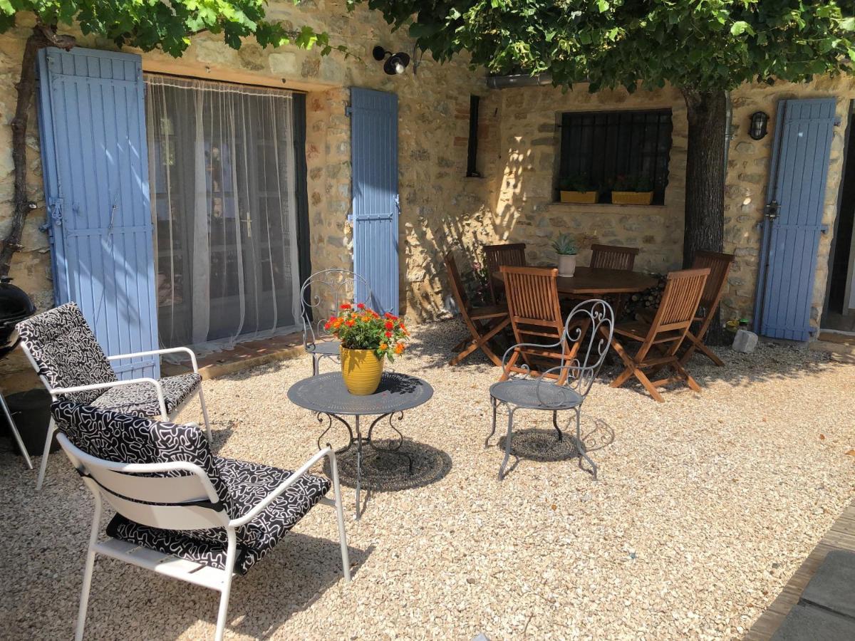 Maison De Plain Pied Pour 4 Pers Piscine Lussan Lussan  外观 照片