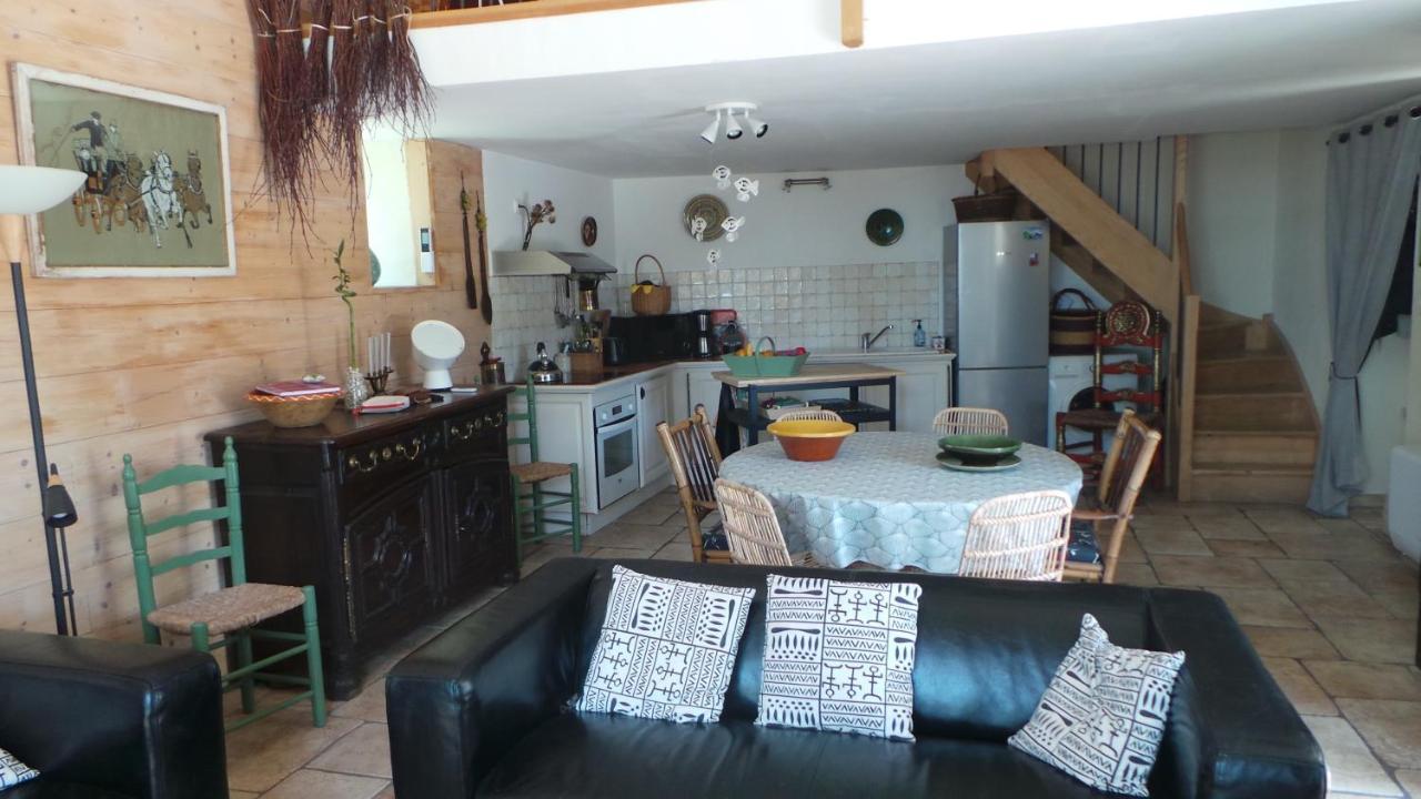 Maison De Plain Pied Pour 4 Pers Piscine Lussan Lussan  外观 照片